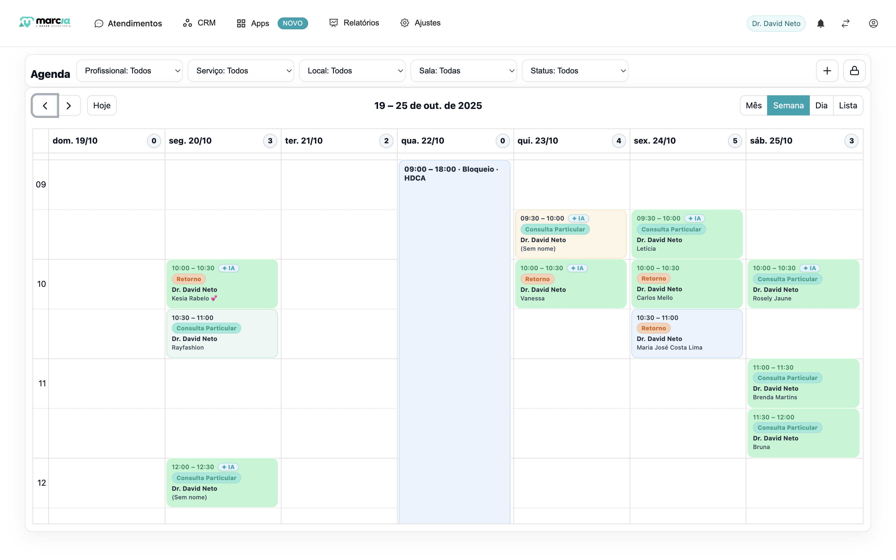 Tela 2 — Super Márcia